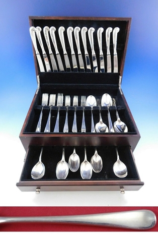 Rattail by Elkington English Sterling Silver Flatware Set 12 Service 66pc Dinner